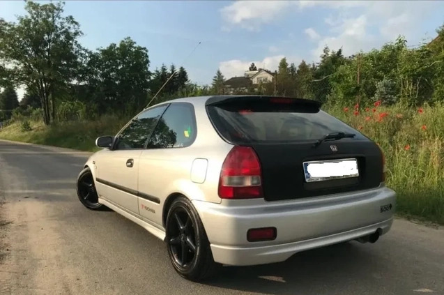 Honda Civic cena 11900 przebieg: 166000, rok produkcji 2000 z Racibórz małe 781